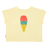 Piupiuchick T'Shirt Light Yellow W/ "Beach Bar" Print