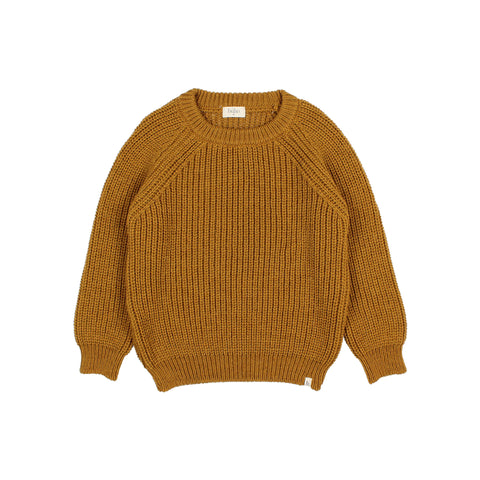 Buho Soft Knit Jumper Ocre