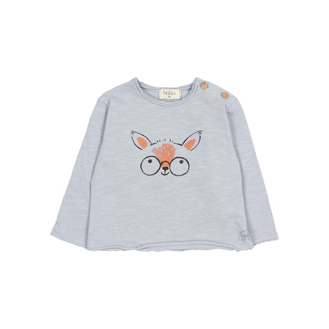 Buho BB Deer T-Shirt Soft Blue