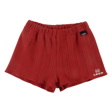Loud Apparel Villa Shorts Regular Fit Red