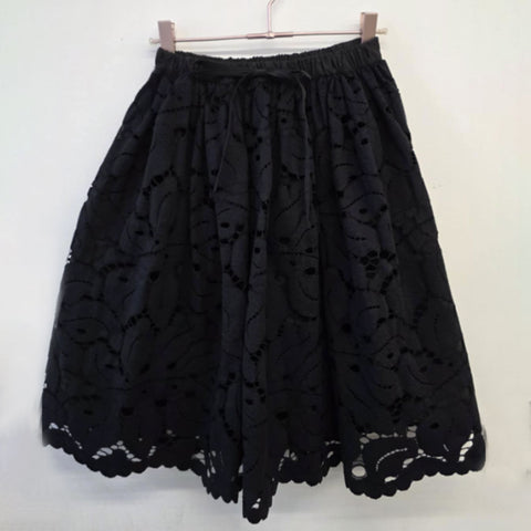 Unlabel Nora Skirt Black Embroidery
