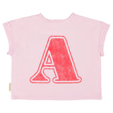 Piupiuchick T'Shirt Lilac W/ "A" Print