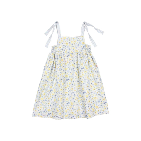 Buho Picnic Dress Sky Blue