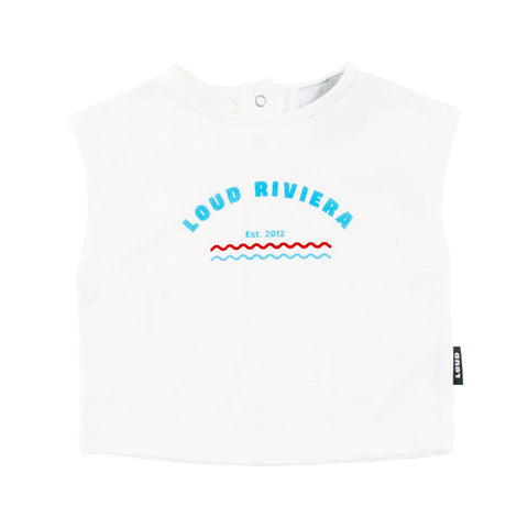 Loud Apparel Fenicia Baby T-Shirt Relaxed Fit Gardenia