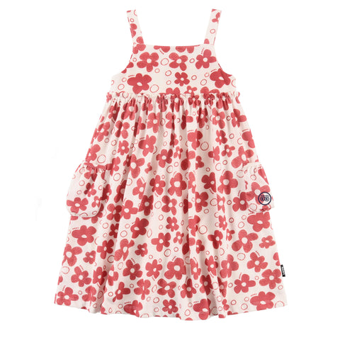 Loud Apparel Petale Summer Dress Flower Aop