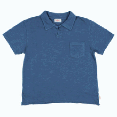 Buho Pocket Polo Navy