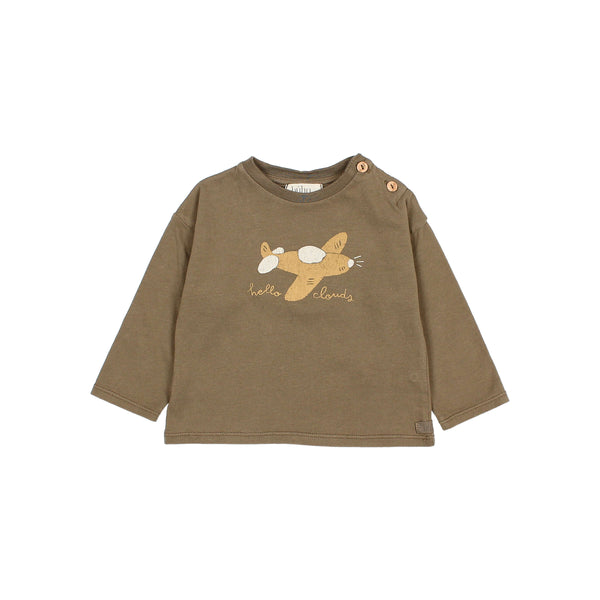 Buho BB Plane T-Shirt Kaki