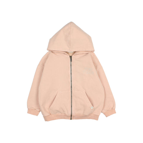 Buho Fleece Hoodie Zip Nude