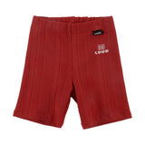 Loud Apparel Jovis Leggings Cyclist Style Red