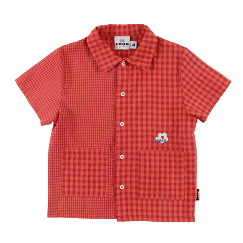Loud Apparel Oasi Shirt Regular Fit Red Check