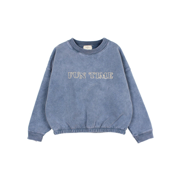 Buho Fun Sweatshirt Indigo