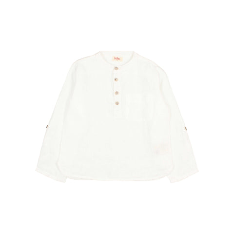 Buho Linen Kurta White