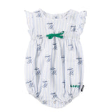 Loud Apparel Laguna Girl Romper Loose Fit Deckchair Aop