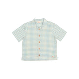 Buho Gingham Shirt Aqua