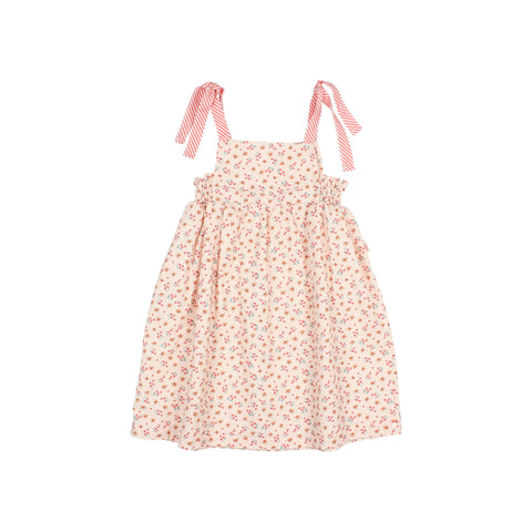 Buho Picnic Dress Coral