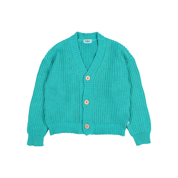 Buho Cotton Cardigan Mint