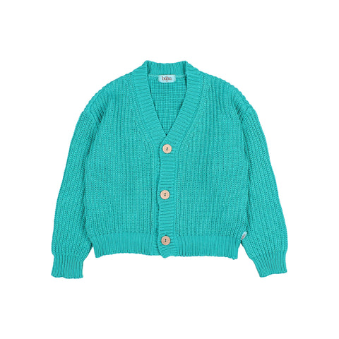 Buho Cotton Cardigan Mint