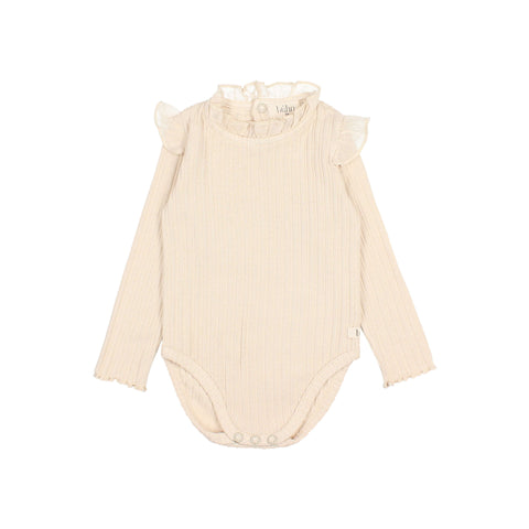 Buho BB Warm Rib Bodysuit Ivory
