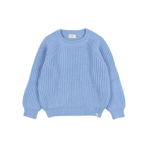 Buho Soft Knit Jumper Soft Blue