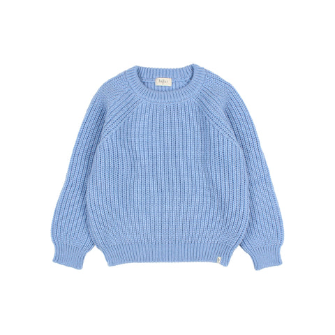 Buho Soft Knit Jumper Soft Blue
