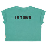 Piupiuchick T'Shirt Turquoise W/ "Best Friend" Print