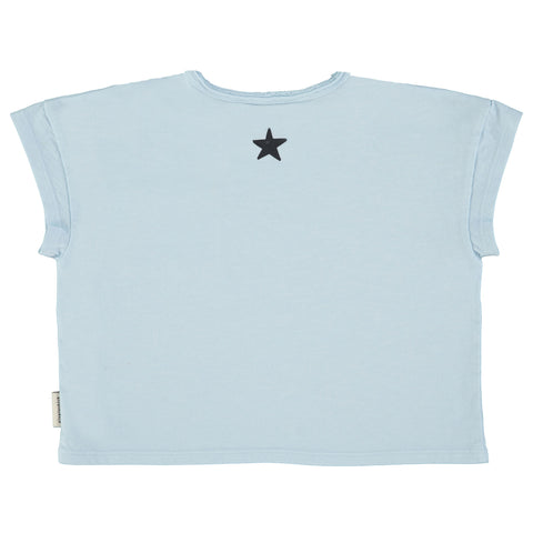 Piupiuchick T'Shirt Light Blue W/ "Piupiuchick" Print