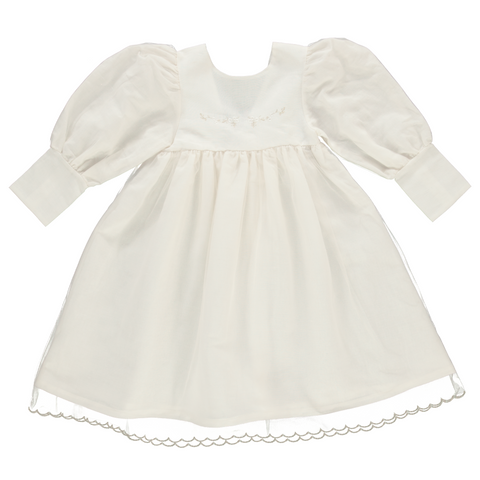 Bebe Organic Lou-Anne Special Dress Embroidered Tulle