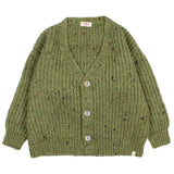 Buho Botonato Cardigan Green Tea