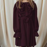Unlabel Erwynn Dress Royal Burgundy