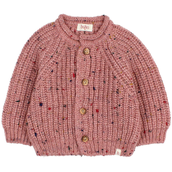 Buho BB Botonato Cardigan Peony