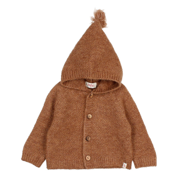 Buho BB Hood Cardigan Cookie