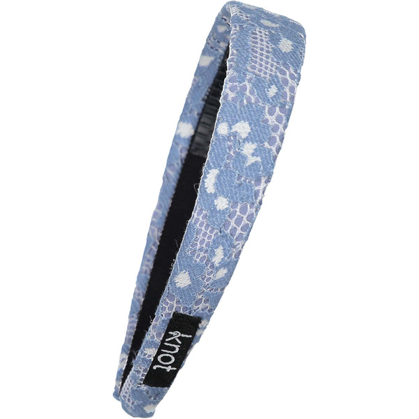 Knot Hairbands Chantilly Headband // Blue