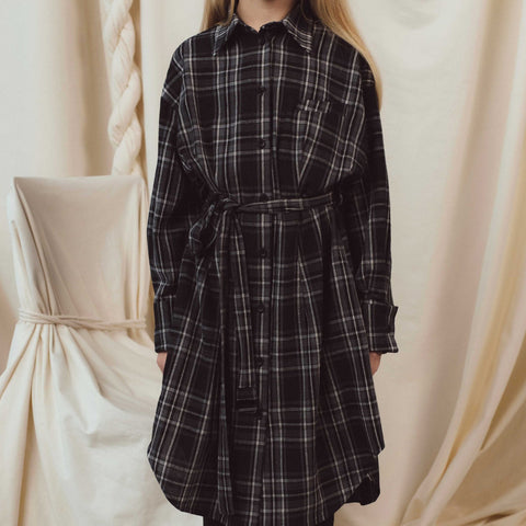 Unlabel Fionn Dress Dark Grey Square