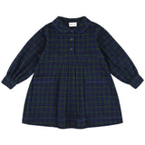 Morley Zuri Girls Long Sleeve Dress Bleu