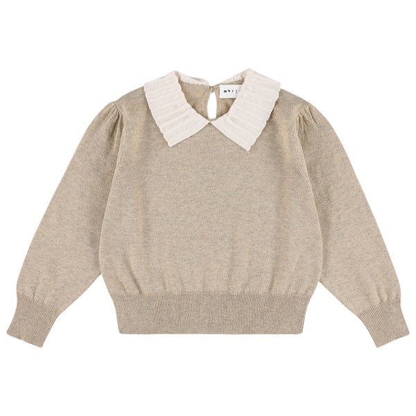 Morley Zamora Girls Cropped Pull Breccia
