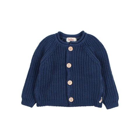 Buho BB Cotton Cardigan Navy