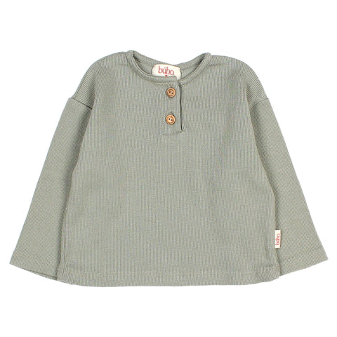 Buho BB Soft Rib T-Shirt Eucalyptus