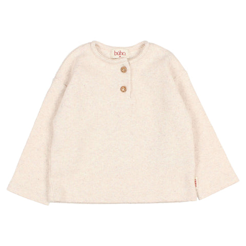 Buho BB Soft Rib T-Shirt Natural