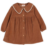 Buho BB Soft Velour Dress Cookie