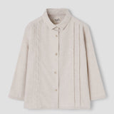 Popelin shirt sand with casing || 22.2