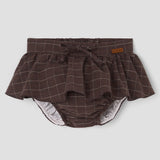 Popelin bloomer brown with skirt || 27.1