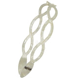 Knot Hairbands Seaglass Headband // Cream Glass