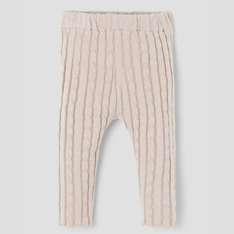 Popelin leggings sand knitted || 35.1