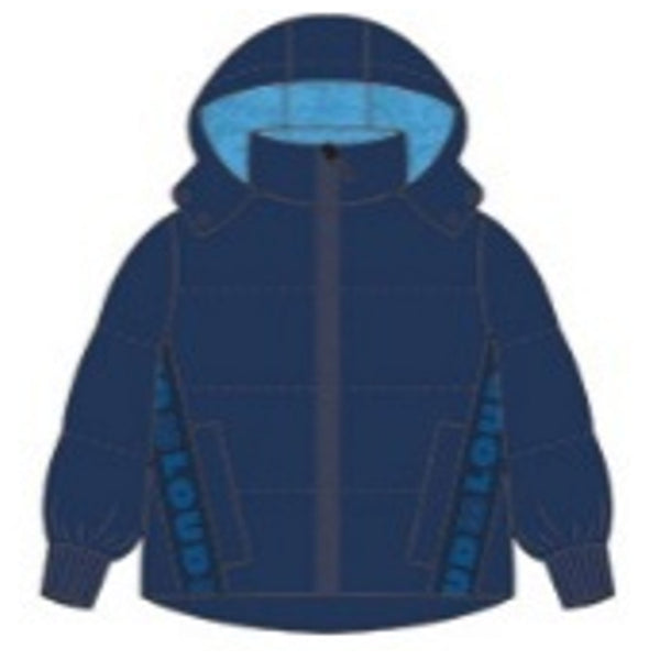 LOUD Apparel Hooded Jacket – Black
