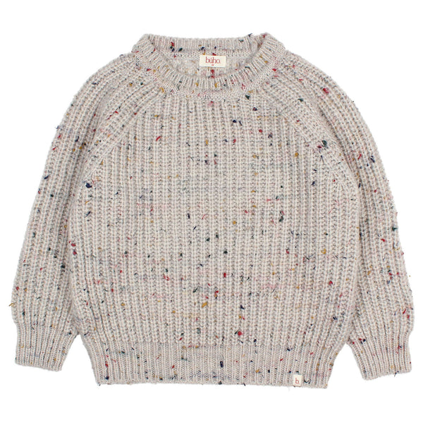 Buho Botonato Jumper Pearl Grey by Búho Barcelona
