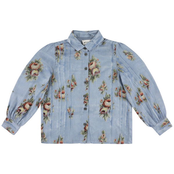 Morley Zima Girls Shirt Bleu
