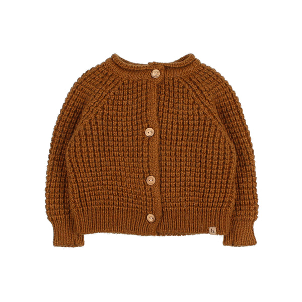 Buho Soft Knit Cardigan Toffee