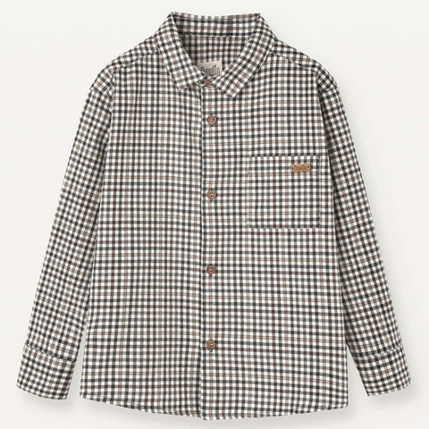 Popelin Multi-Coloured Plaid Shirt With Collar