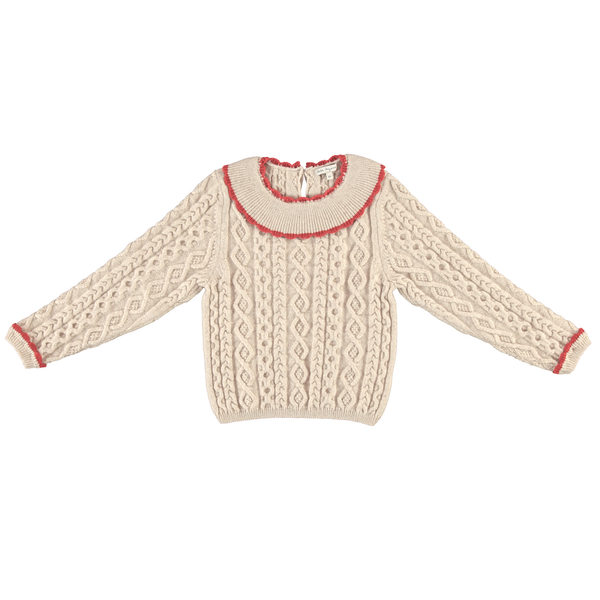 Bebe Organic Sienna Sweater Natural Knit