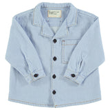 Piupiuchick Shirt Light Blue Soft Denim